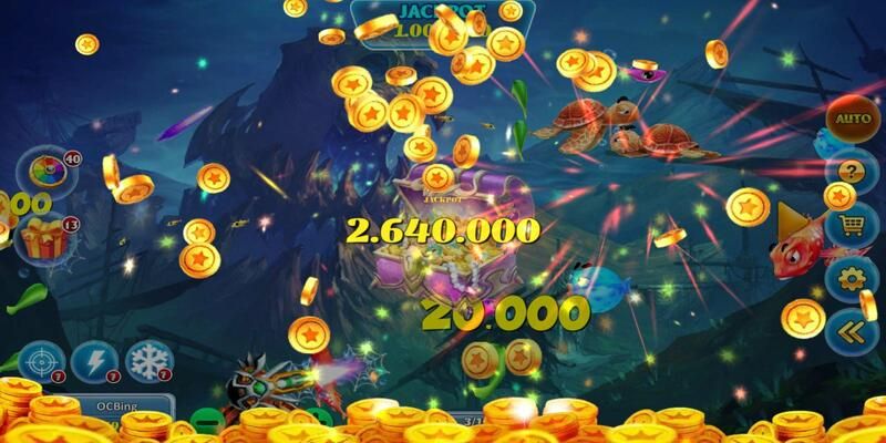 Giới thiệu khu vực chơi bắn cá HUBET